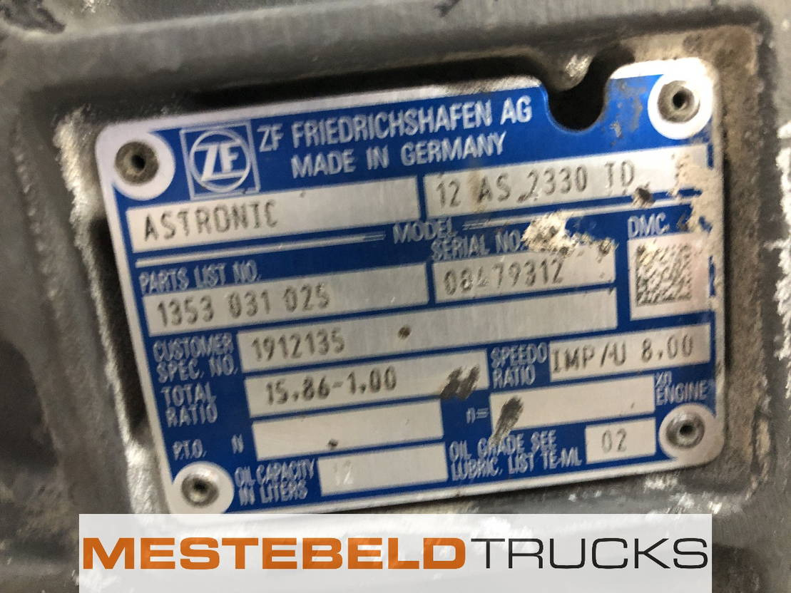 DAF Versnellingsbak 12 AS 2330 TD - Hộp số và các bộ phận cho Xe tải: hình 5 DAF Versnellingsbak 12 AS 2330 TD - Hộp số và các bộ phận cho Xe tải: hình 5