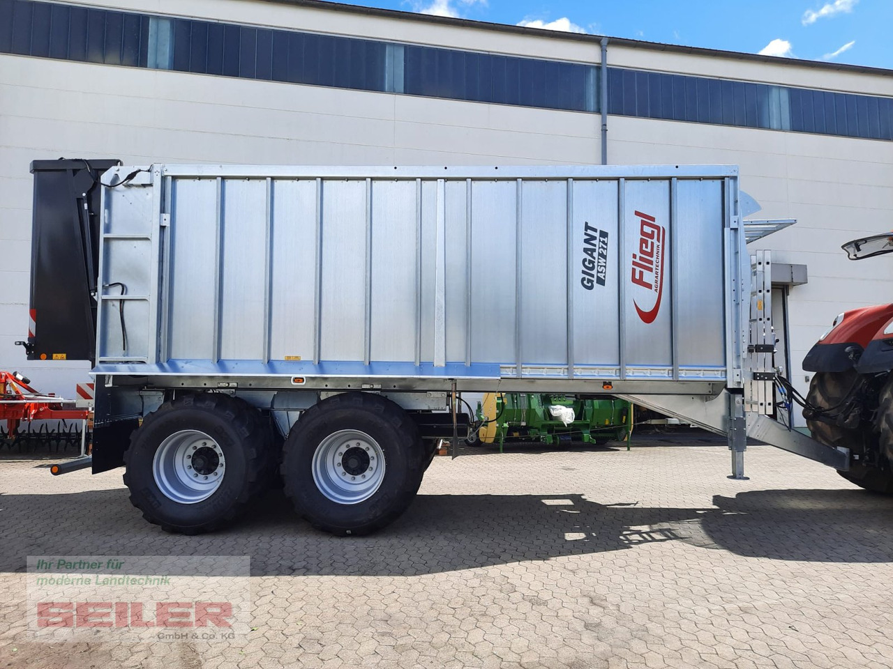 Fliegl ASW 271 C FOX Lenkachse 26,5" 35m³ - Xe kéo tự chất hàng: hình 3 Fliegl ASW 271 C FOX Lenkachse 26,5" 35m³ - Xe kéo tự chất hàng: hình 3
