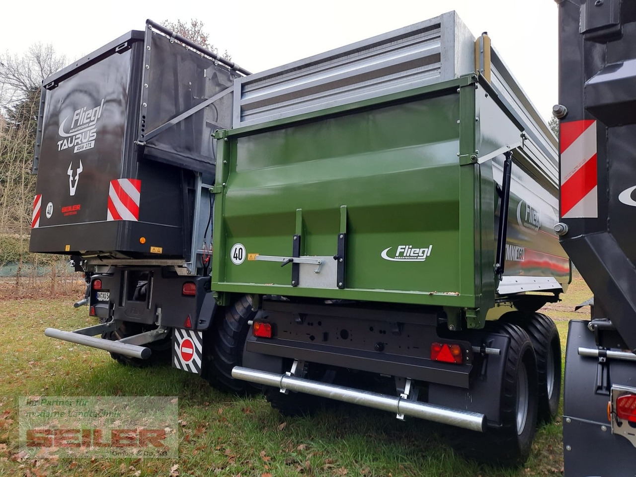 Fliegl TMK 160 FOX 25 m² - Toa kéo nhỏng/ Xe đổ: hình 3 Fliegl TMK 160 FOX 25 m² - Toa kéo nhỏng/ Xe đổ: hình 3