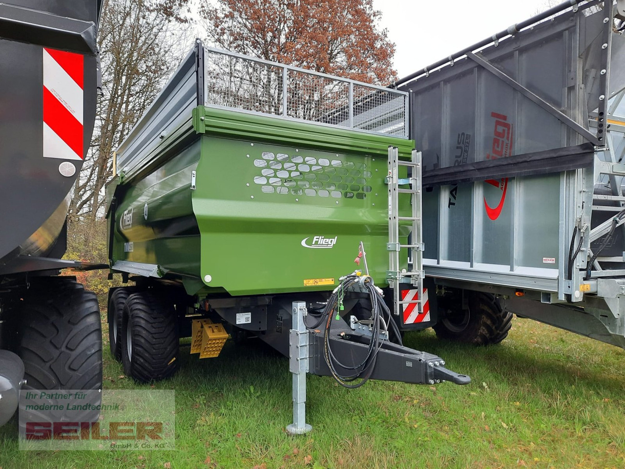 Fliegl TMK 160 FOX 25 m² - Toa kéo nhỏng/ Xe đổ: hình 1 Fliegl TMK 160 FOX 25 m² - Toa kéo nhỏng/ Xe đổ: hình 1