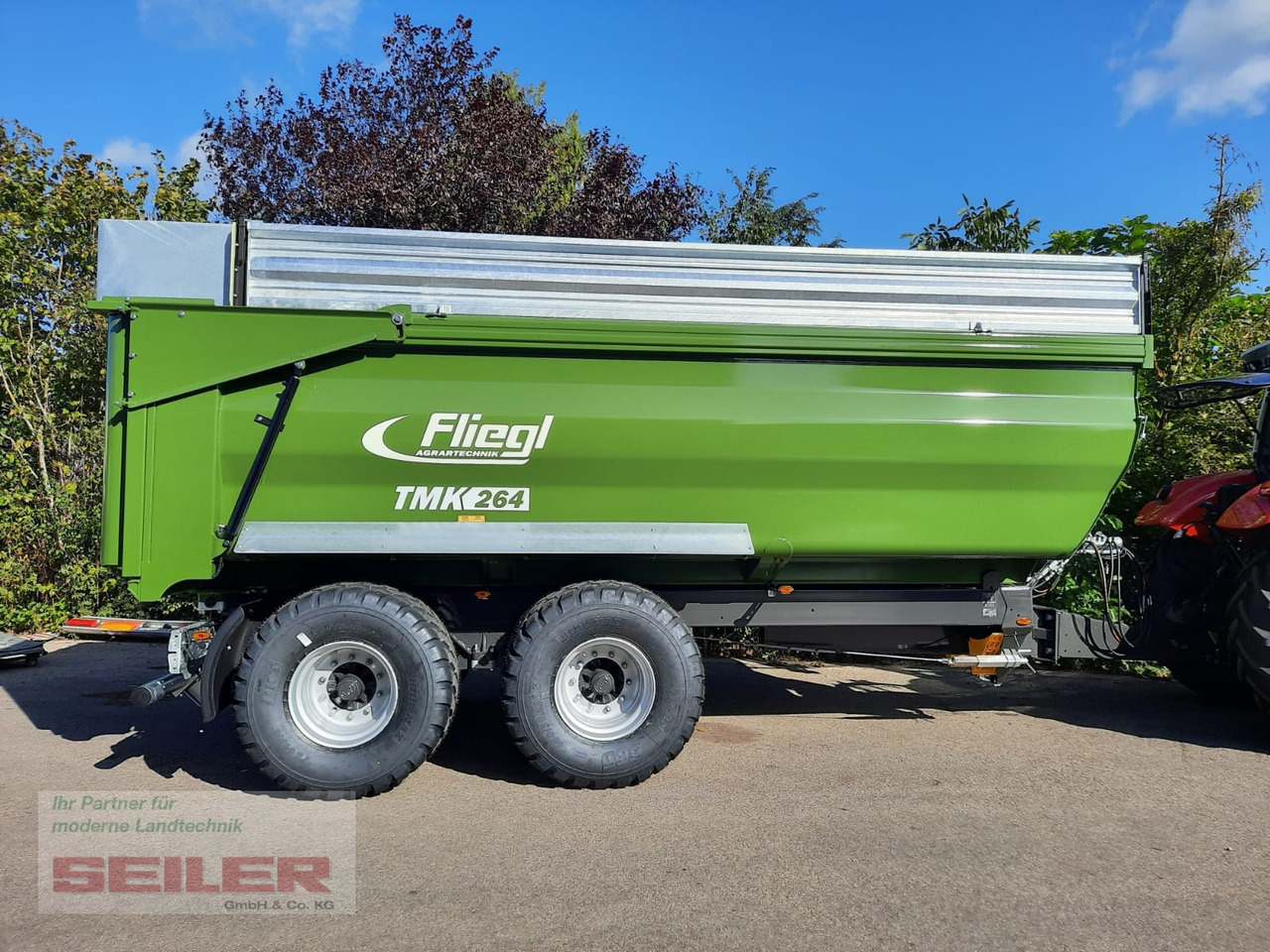 Fliegl TMK 264 FOX 32m³ - Toa kéo nhỏng/ Xe đổ: hình 2 Fliegl TMK 264 FOX 32m³ - Toa kéo nhỏng/ Xe đổ: hình 2