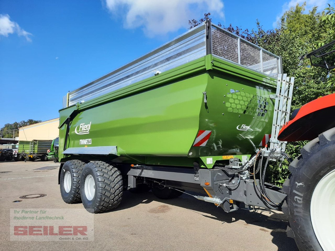 Fliegl TMK 264 FOX 32m³ - Toa kéo nhỏng/ Xe đổ: hình 1 Fliegl TMK 264 FOX 32m³ - Toa kéo nhỏng/ Xe đổ: hình 1