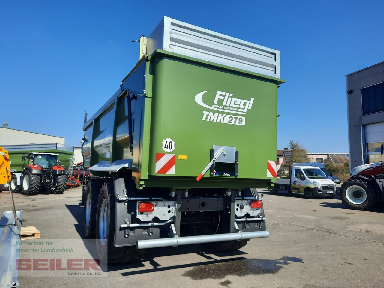 Fliegl TMK 279 FOX 43m³ - Toa kéo nhỏng/ Xe đổ: hình 5 Fliegl TMK 279 FOX 43m³ - Toa kéo nhỏng/ Xe đổ: hình 5