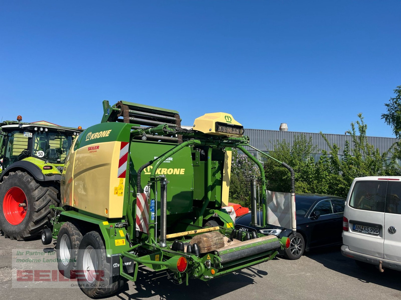 Krone Comprima CF 155 XC - Máy đóng kiện tròn: hình 4 Krone Comprima CF 155 XC - Máy đóng kiện tròn: hình 4