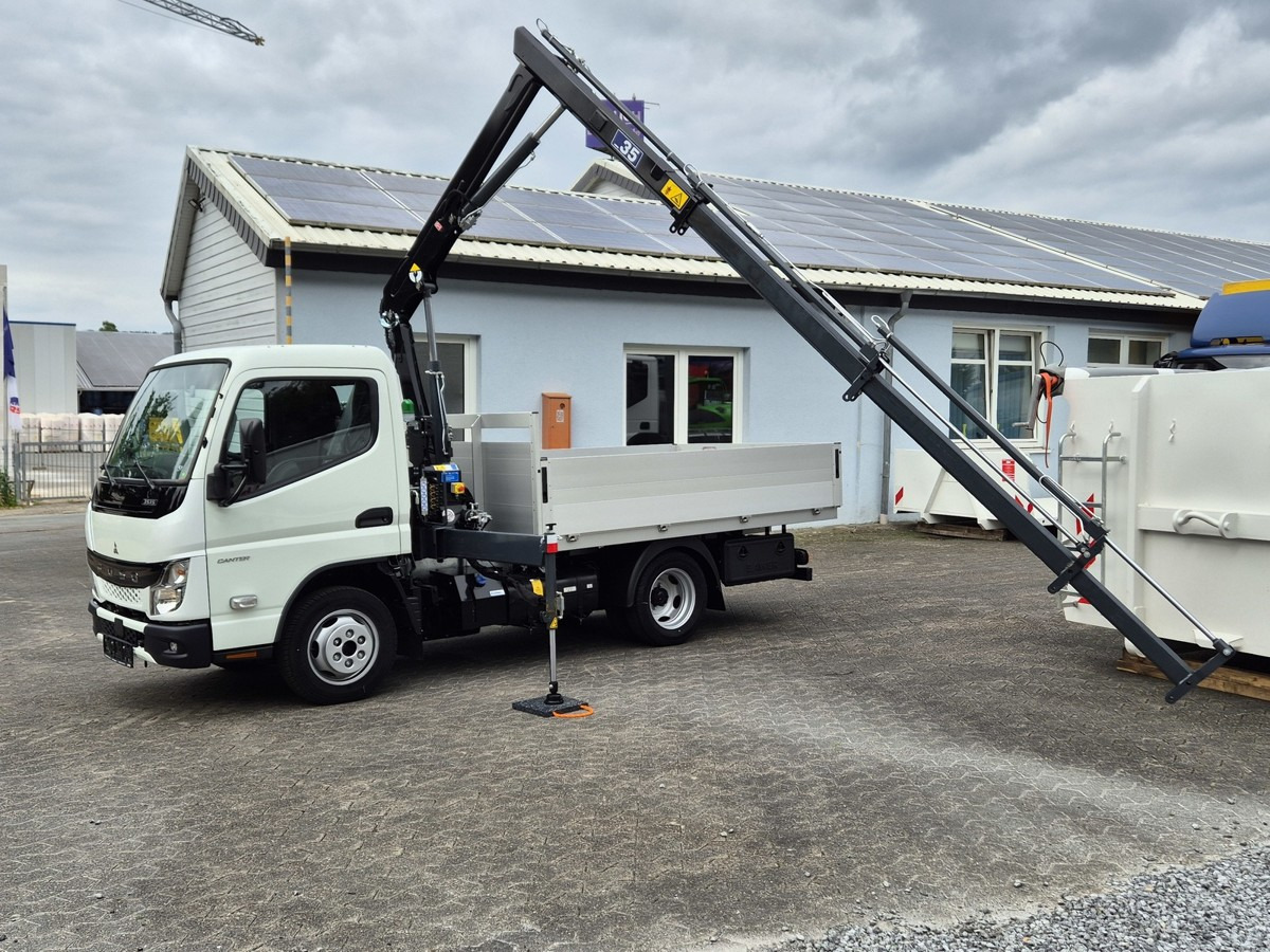 FUSO 3S15 Alu Pritsche 2.80m Ladekran - Xe tải nhỏ phẳng: hình 1 FUSO 3S15 Alu Pritsche 2.80m Ladekran - Xe tải nhỏ phẳng: hình 1