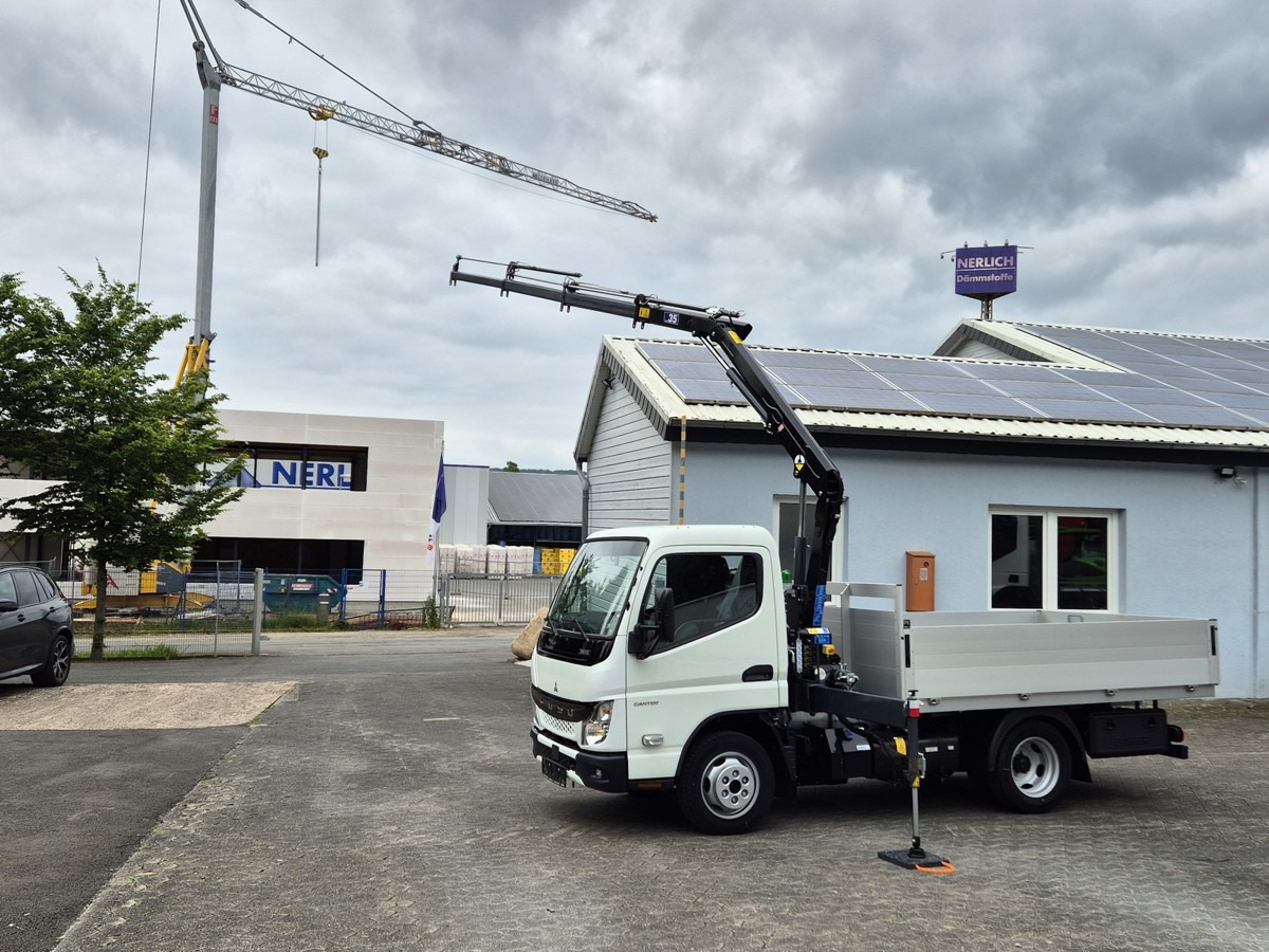 FUSO 3S15 Alu Pritsche 2.80m Ladekran - Xe tải nhỏ phẳng: hình 5 FUSO 3S15 Alu Pritsche 2.80m Ladekran - Xe tải nhỏ phẳng: hình 5