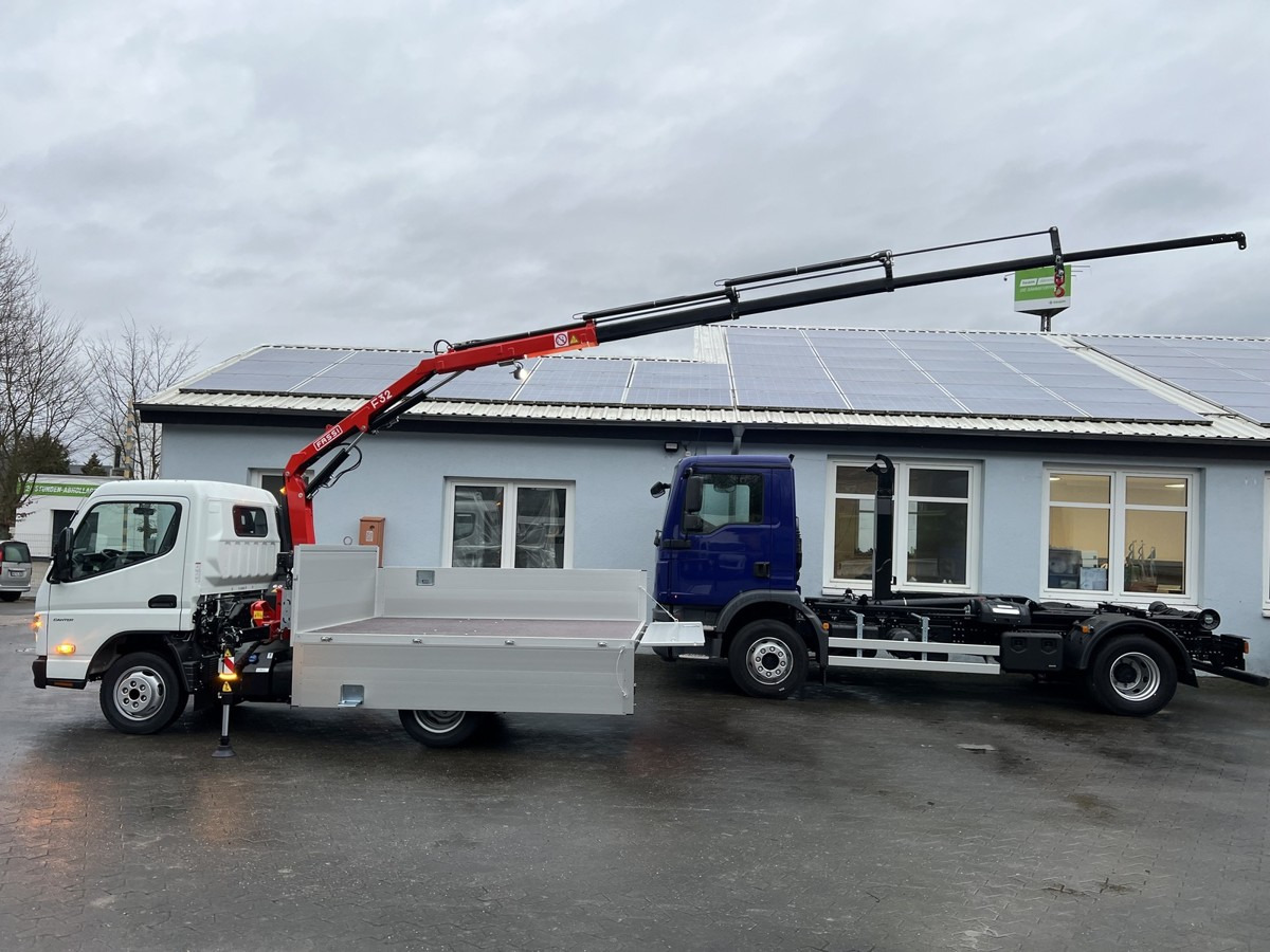 FUSO 3S15 Alu Pritsche 2.80m Ladekran Funk! sofort ve - Xe cẩu tự hành, Xe tải nhỏ phẳng: hình 3 FUSO 3S15 Alu Pritsche 2.80m Ladekran Funk! sofort ve - Xe cẩu tự hành, Xe tải nhỏ phẳng: hình 3