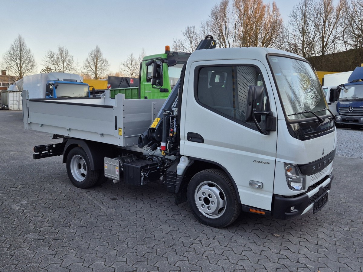 FUSO 3S15 Alukipper mit Ladekran 3 x hydr. - Xe ben nhỏ: hình 2 FUSO 3S15 Alukipper mit Ladekran 3 x hydr. - Xe ben nhỏ: hình 2