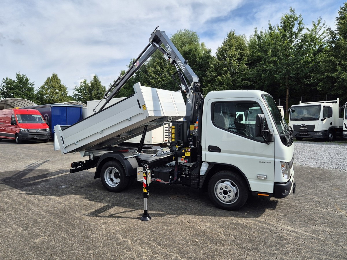 FUSO 3S15 Alukipper mit Ladekran Funk 3 x hydr. - Xe ben nhỏ: hình 3 FUSO 3S15 Alukipper mit Ladekran Funk 3 x hydr. - Xe ben nhỏ: hình 3