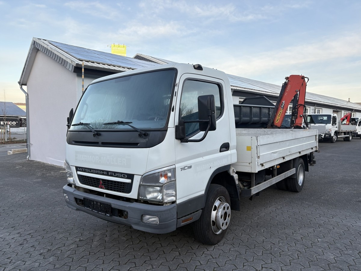 FUSO FUSO 7C18 Canter Pritsche 3.8m Kran 2x hydr. - Xe tải nhỏ phẳng: hình 1 FUSO FUSO 7C18 Canter Pritsche 3.8m Kran 2x hydr. - Xe tải nhỏ phẳng: hình 1