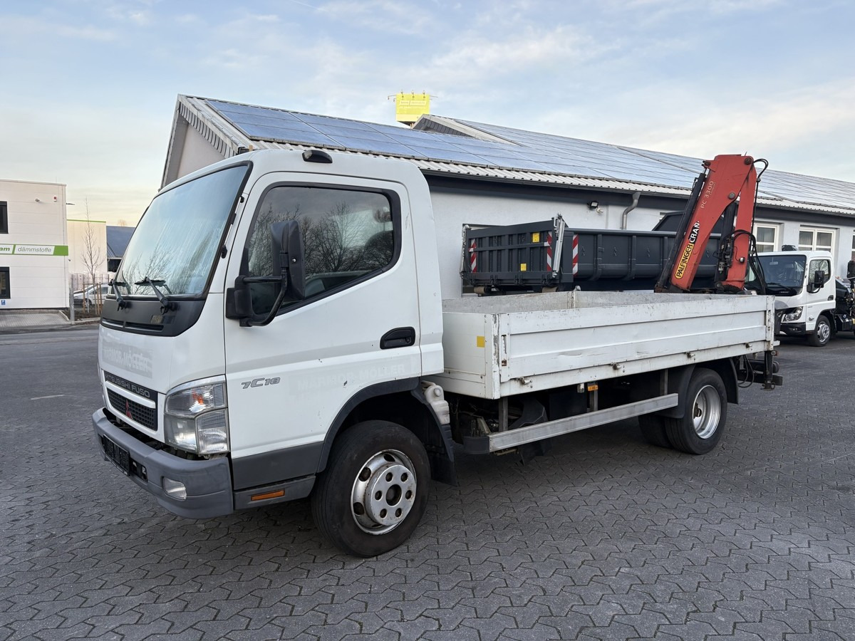 FUSO FUSO 7C18 Canter Pritsche 3.8m Kran 2x hydr. - Xe tải nhỏ phẳng: hình 2 FUSO FUSO 7C18 Canter Pritsche 3.8m Kran 2x hydr. - Xe tải nhỏ phẳng: hình 2