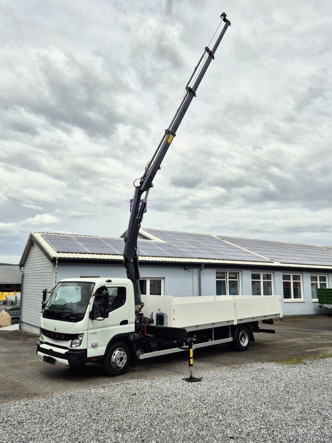 FUSO FUSO 9C18 Canter Alu Pritsche 5.5m Kran 3x hydr. - Xe tải nhỏ phẳng: hình 3 FUSO FUSO 9C18 Canter Alu Pritsche 5.5m Kran 3x hydr. - Xe tải nhỏ phẳng: hình 3