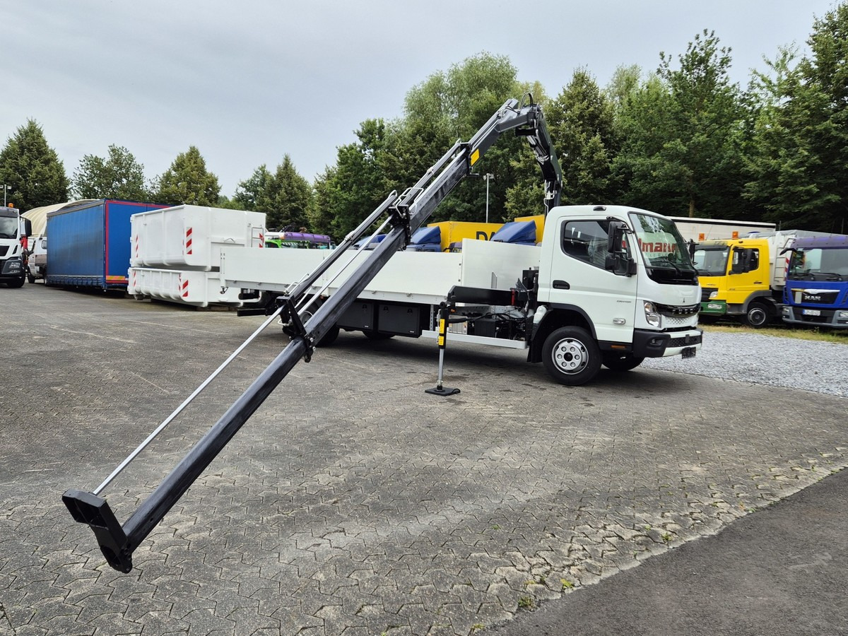 FUSO FUSO 9C18 Canter Alu Pritsche 5.5m Kran 3x hydr. - Xe tải nhỏ phẳng: hình 4 FUSO FUSO 9C18 Canter Alu Pritsche 5.5m Kran 3x hydr. - Xe tải nhỏ phẳng: hình 4