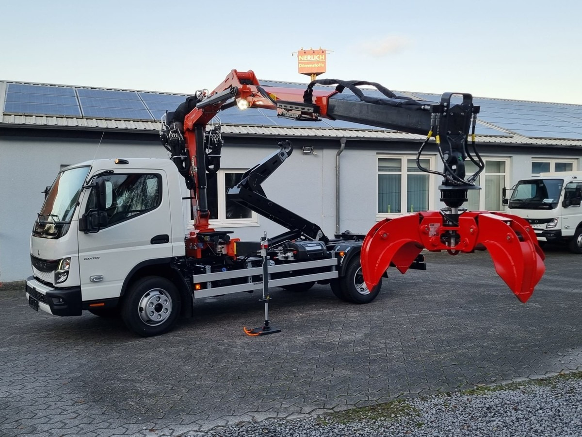FUSO FUSO 9C18 City Abrollkipper + Z-Kran Recycling - Xe tải nâng móc, Xe cẩu tự hành: hình 3 FUSO FUSO 9C18 City Abrollkipper + Z-Kran Recycling - Xe tải nâng móc, Xe cẩu tự hành: hình 3