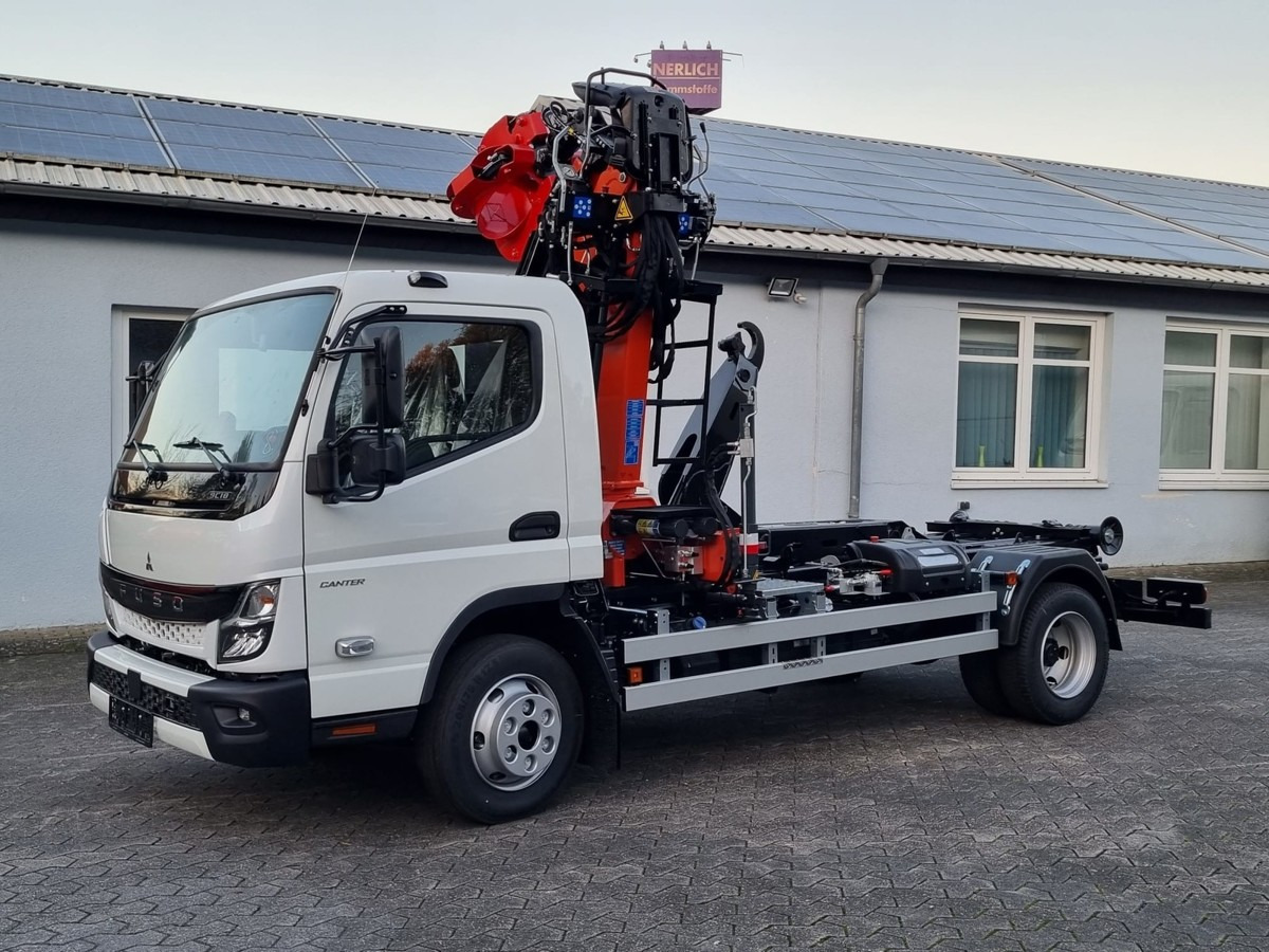 FUSO FUSO 9C18 City Abrollkipper + Z-Kran Recycling - Xe tải nâng móc, Xe cẩu tự hành: hình 1 FUSO FUSO 9C18 City Abrollkipper + Z-Kran Recycling - Xe tải nâng móc, Xe cẩu tự hành: hình 1