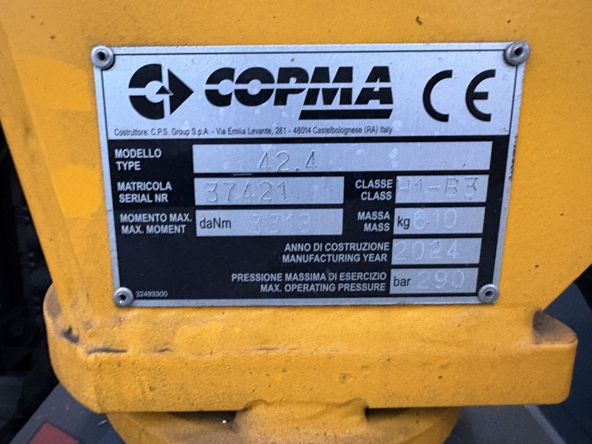 Ladekran Copma 42.4 Funk - Cẩu gấp: hình 5 Ladekran Copma 42.4 Funk - Cẩu gấp: hình 5