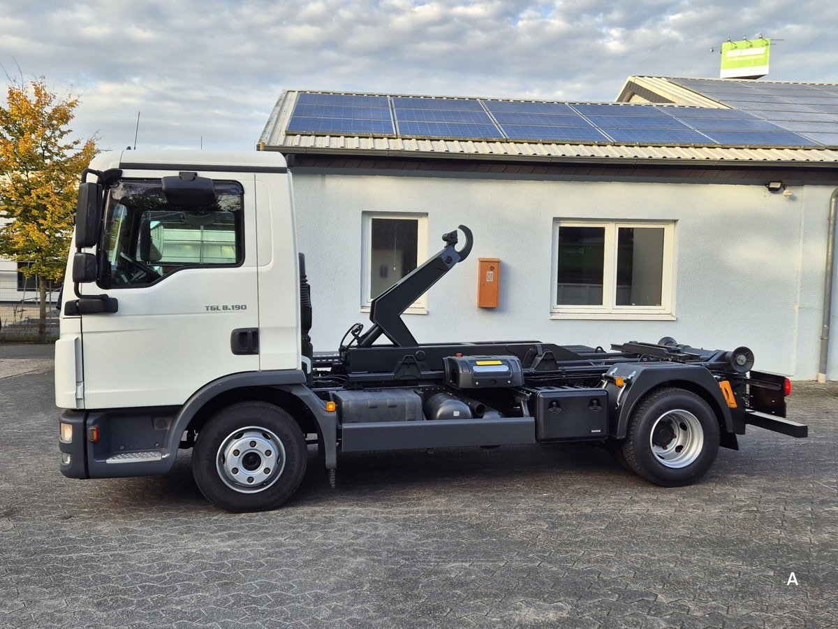 MAN TGL 8.190 BL City Abrollkipper Aut., 2 x AHK sof - Xe tải nâng móc: hình 4 MAN TGL 8.190 BL City Abrollkipper Aut., 2 x AHK sof - Xe tải nâng móc: hình 4