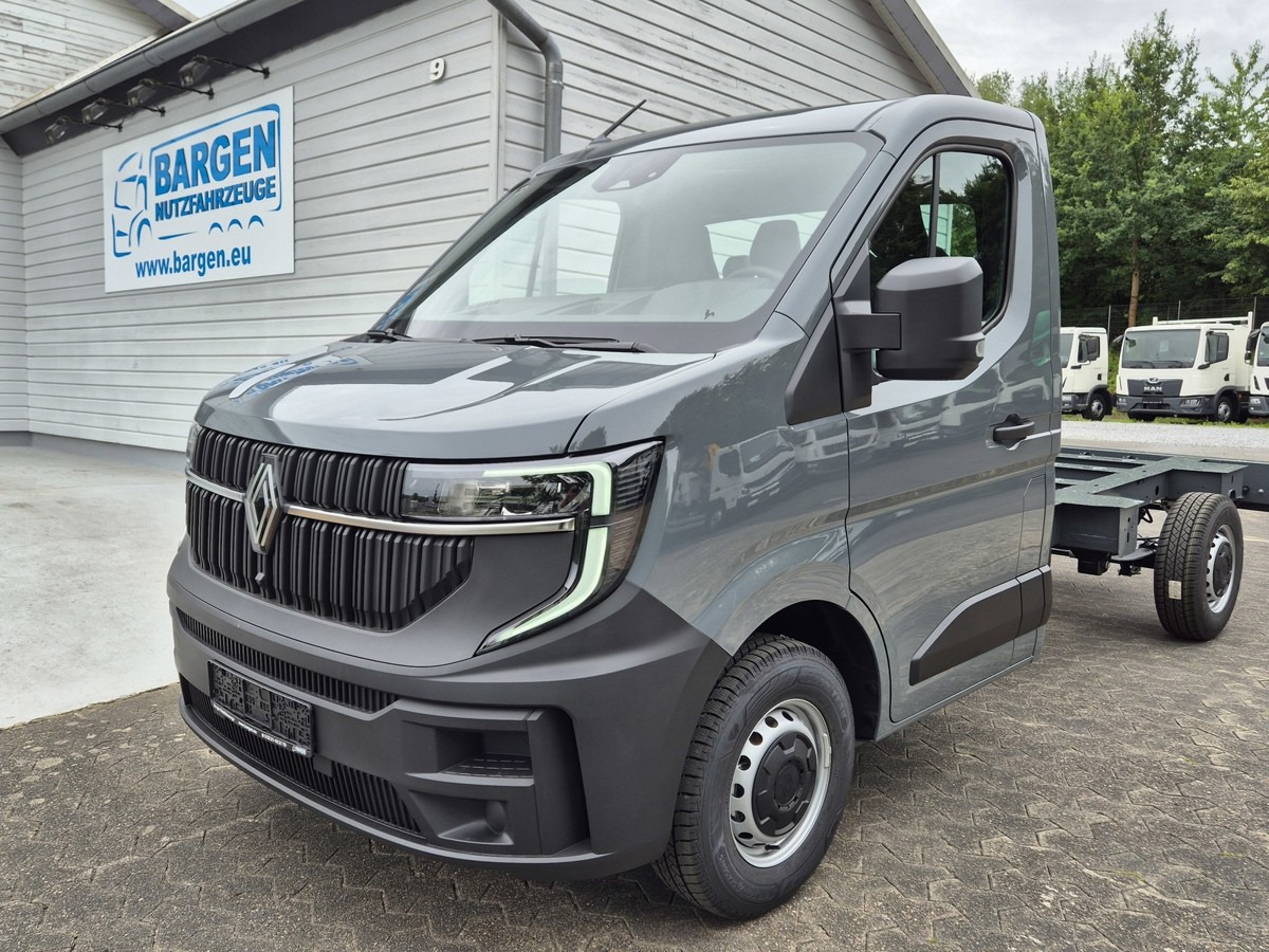 RENAULT Master L2H1 (neues Mod.) Alupritsche m. Kran - Xe tải nhỏ phẳng: hình 1 RENAULT Master L2H1 (neues Mod.) Alupritsche m. Kran - Xe tải nhỏ phẳng: hình 1