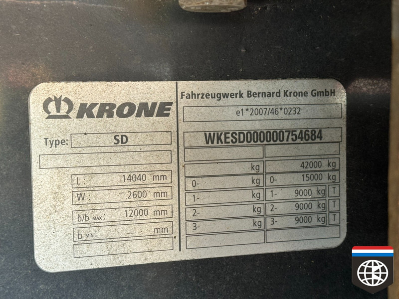 Krone N/A FRC/ ATP 02-26 - DUO TEMP - LIFT AXLE - DOUBLE STOCK - TRENNWAND - Rơ moóc đông lạnh: hình 4 Krone N/A FRC/ ATP 02-26 - DUO TEMP - LIFT AXLE - DOUBLE STOCK - TRENNWAND - Rơ moóc đông lạnh: hình 4
