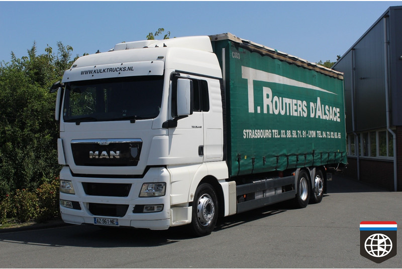 MAN TGX 26 440 RETARDER - NIGHT A/C - Xe tải thùng mui bạt: hình 1 MAN TGX 26 440 RETARDER - NIGHT A/C - Xe tải thùng mui bạt: hình 1