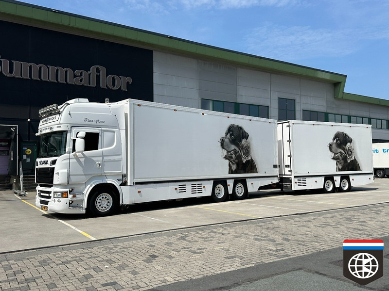 Scania R 730 FLOWER COMBI / SHOWTRUCK - CONCOURSTAAT - Xe tải đông lạnh: hình 2 Scania R 730 FLOWER COMBI / SHOWTRUCK - CONCOURSTAAT - Xe tải đông lạnh: hình 2