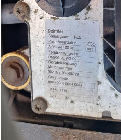 Phụ tùng Mercedes-Benz OM906LA.1V/3-09: hình 7