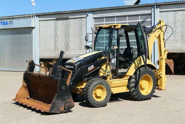 CAT 422E/424 4x4, Mehrzweckgerät, Palettengabel - Máy xúc trước múc sau: hình 5 CAT 422E/424 4x4, Mehrzweckgerät, Palettengabel - Máy xúc trước múc sau: hình 5