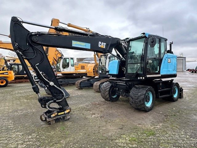 Máy xúc bánh lốp CAT M315F, OilQuick, Hammer- u- Greifersteuerung: hình 9
