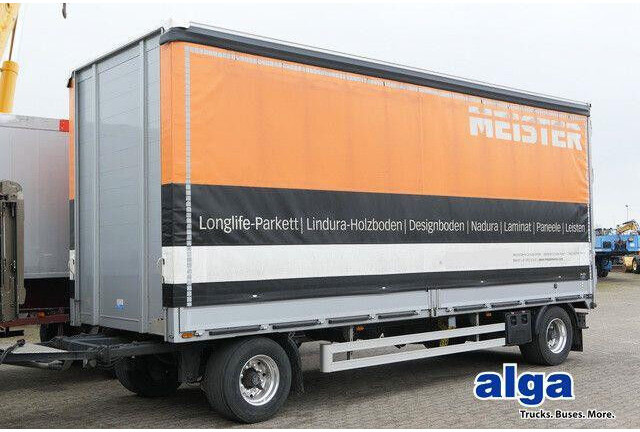 Dünschede PA 18/7, Jumbo, Bordwände, Alu-Felgen - Rơ moóc mui bạt: hình 1 Dünschede PA 18/7, Jumbo, Bordwände, Alu-Felgen - Rơ moóc mui bạt: hình 1