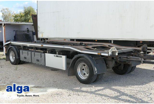 HKM G 18 ZL 5,0, Außenroller 5 bis 7m, Luftfederun - Xe chở container/ Rơ moóc hoán đổi thân: hình 1 HKM G 18 ZL 5,0, Außenroller 5 bis 7m, Luftfederun - Xe chở container/ Rơ moóc hoán đổi thân: hình 1