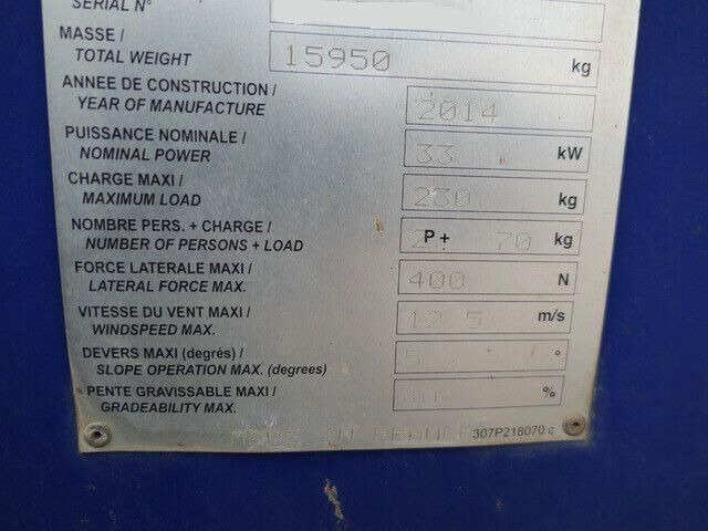 Xe nâng người nhiều khớp nối Haulotte HA260PX, Arbeitshöhe 25,6m., Allrad, Gelände: hình 15 Xe nâng người nhiều khớp nối Haulotte HA260PX, Arbeitshöhe 25,6m., Allrad, Gelände: hình 15