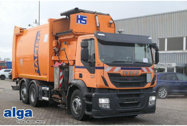 Iveco AD260SY/PS, Terberg, Seitenlader, 30m³, 140tkm - Xe tải chở rác: hình 1 Iveco AD260SY/PS, Terberg, Seitenlader, 30m³, 140tkm - Xe tải chở rác: hình 1