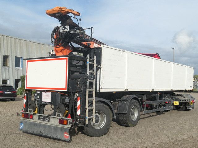 Langendorf SSH 20/25, Kalksandstein, Kran Atlas AK330.2V - Sơ mi rơ moóc thùng lửng/ Phẳng: hình 5 Langendorf SSH 20/25, Kalksandstein, Kran Atlas AK330.2V - Sơ mi rơ moóc thùng lửng/ Phẳng: hình 5
