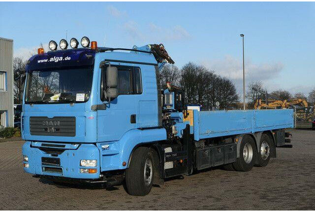 MAN 26.440 6x4H-2 BL TGA, Terex-Atlas 165.5, Funk - Xe tải thùng lửng/ Phẳng: hình 2 MAN 26.440 6x4H-2 BL TGA, Terex-Atlas 165.5, Funk - Xe tải thùng lửng/ Phẳng: hình 2