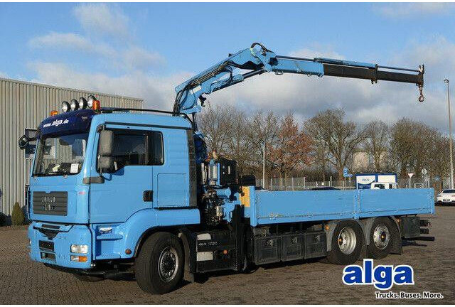 MAN 26.440 6x4H-2 BL TGA, Terex-Atlas 165.5, Funk - Xe tải thùng lửng/ Phẳng: hình 1 MAN 26.440 6x4H-2 BL TGA, Terex-Atlas 165.5, Funk - Xe tải thùng lửng/ Phẳng: hình 1