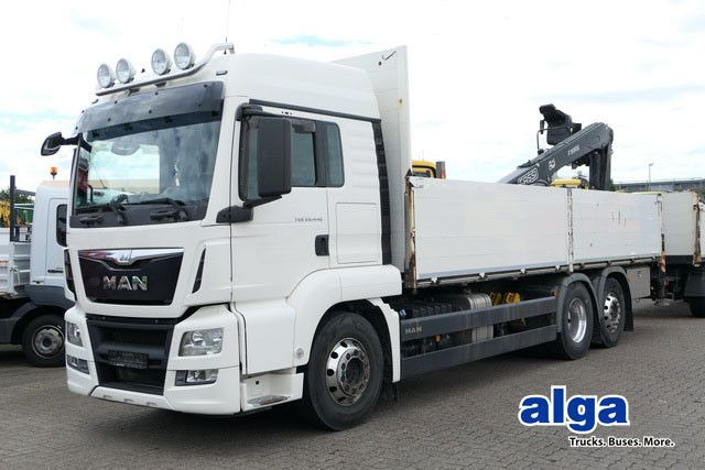 MAN 26.440 TGS LL 6x2, Kran Fassi F195AS.22, AHK, AC - Xe tải thùng lửng/ Phẳng, Xe cẩu tự hành: hình 1 MAN 26.440 TGS LL 6x2, Kran Fassi F195AS.22, AHK, AC - Xe tải thùng lửng/ Phẳng, Xe cẩu tự hành: hình 1