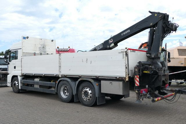 MAN 26.440 TGS LL 6x2, Kran Fassi F195AS.22, AHK, AC - Xe tải thùng lửng/ Phẳng, Xe cẩu tự hành: hình 3 MAN 26.440 TGS LL 6x2, Kran Fassi F195AS.22, AHK, AC - Xe tải thùng lửng/ Phẳng, Xe cẩu tự hành: hình 3