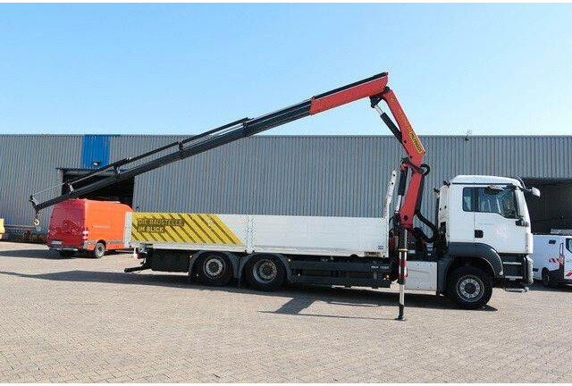 MAN 26.440 TGS LL 6x2, Palfinger PK 22002, Klima,AHK - Xe tải thùng lửng/ Phẳng: hình 2 MAN 26.440 TGS LL 6x2, Palfinger PK 22002, Klima,AHK - Xe tải thùng lửng/ Phẳng: hình 2