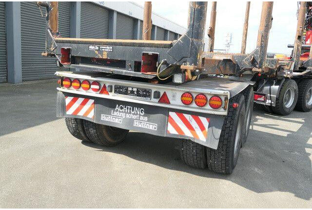 Xe chở gỗ MAN 26.540 TGX 6x4, Kombizug, Huttner LNZK 20: hình 10