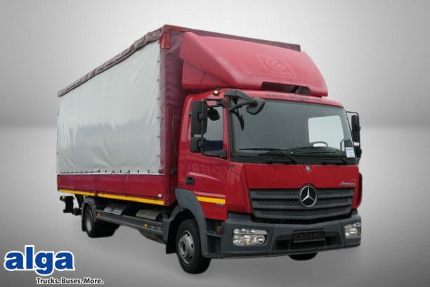 Mercedes-Benz 1018 Atego 4x2, MBB/Palfinger LBW, Standheizung - Xe tải thùng mui bạt: hình 1 Mercedes-Benz 1018 Atego 4x2, MBB/Palfinger LBW, Standheizung - Xe tải thùng mui bạt: hình 1