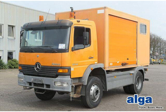 Mercedes-Benz 1518 A Atego 4X4, Klima, AHK, Allrad, Rolltor - Xe tải hộp: hình 1 Mercedes-Benz 1518 A Atego 4X4, Klima, AHK, Allrad, Rolltor - Xe tải hộp: hình 1