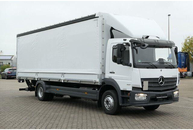 Mercedes-Benz 1521 L Atego 4x2, 8.100mm lang, LBW, Junge,Klima - Xe tải thùng mui bạt: hình 4 Mercedes-Benz 1521 L Atego 4x2, 8.100mm lang, LBW, Junge,Klima - Xe tải thùng mui bạt: hình 4