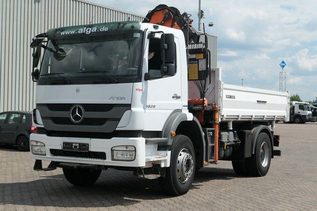 Xe ben, Xe cẩu tự hành Mercedes-Benz 1829 K Axor, Atlas 116.3-A2L, AHK, Greifer,Klima: hình 8