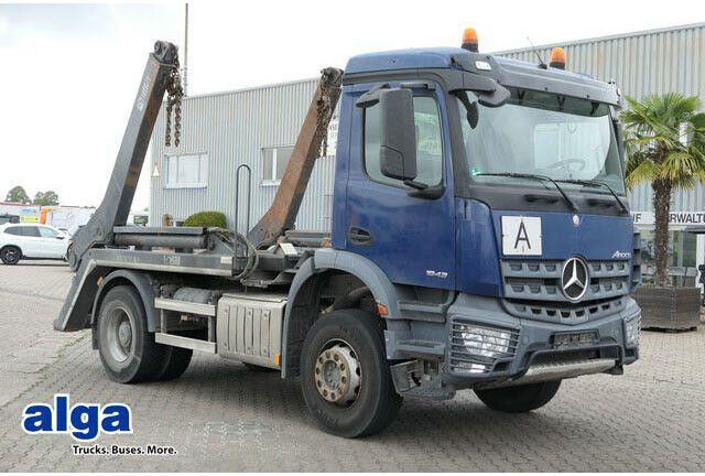 Mercedes-Benz 1832 K Arocs 4x2, Hiab SLT 140, teleskop., Klima - Xe tải hệ thống cáp: hình 1 Mercedes-Benz 1832 K Arocs 4x2, Hiab SLT 140, teleskop., Klima - Xe tải hệ thống cáp: hình 1