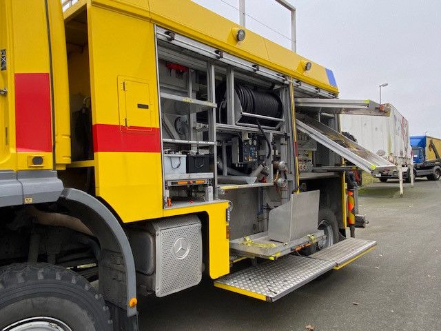 Xe tải cứu hỏa, Xe cẩu tự hành Mercedes-Benz 1833 Axor 4x4, Kran Palfinger, Rosenbauer, AHK: hình 13