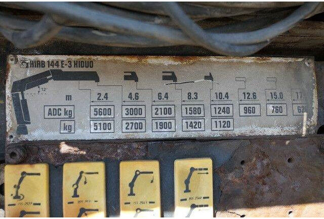 Mercedes-Benz 1844 L Actros 4x2, Hiab 144E-3, Funk, Voll-Luft - Xe tải thùng lửng/ Phẳng: hình 5 Mercedes-Benz 1844 L Actros 4x2, Hiab 144E-3, Funk, Voll-Luft - Xe tải thùng lửng/ Phẳng: hình 5