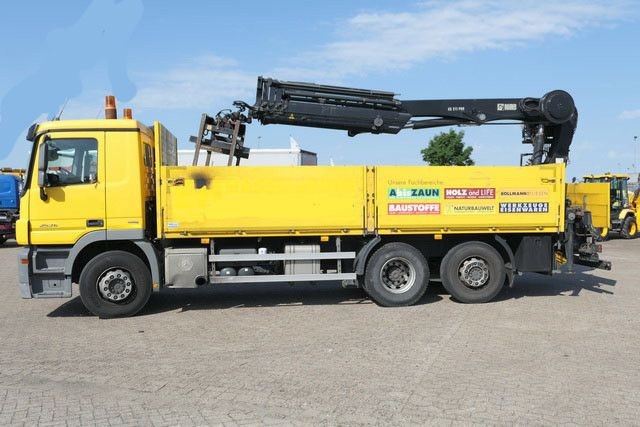Mercedes-Benz 2536 Actros/MP3/HIAB 211DL/AHK/Klima - Xe tải thùng lửng/ Phẳng, Xe cẩu tự hành: hình 4 Mercedes-Benz 2536 Actros/MP3/HIAB 211DL/AHK/Klima - Xe tải thùng lửng/ Phẳng, Xe cẩu tự hành: hình 4
