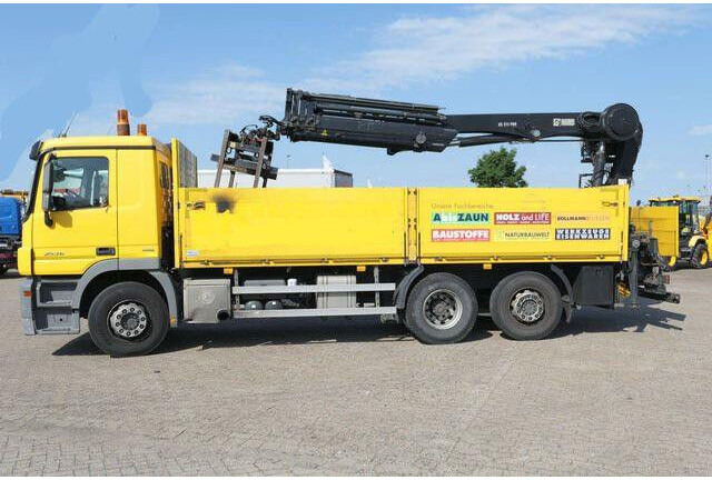 Mercedes-Benz 2536 Actros/MP3/HIAB 211DL/AHK/Klima - Xe tải thùng lửng/ Phẳng: hình 4 Mercedes-Benz 2536 Actros/MP3/HIAB 211DL/AHK/Klima - Xe tải thùng lửng/ Phẳng: hình 4