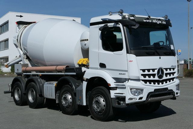 Mercedes-Benz 3240 B Arocs 8x4, Liebherr THM 905, 9m³, 54tkm - Xe trộn bê tông: hình 4 Mercedes-Benz 3240 B Arocs 8x4, Liebherr THM 905, 9m³, 54tkm - Xe trộn bê tông: hình 4