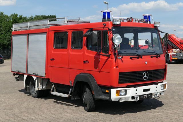 Mercedes-Benz 814 F/Feuerwehr/Pumpe/9 Sitze - Xe tải cứu hỏa, Xe tải van: hình 3 Mercedes-Benz 814 F/Feuerwehr/Pumpe/9 Sitze - Xe tải cứu hỏa, Xe tải van: hình 3